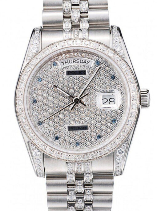 Rolex Day-Date 36mm Diamond Dial 41985