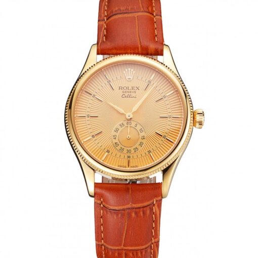Rolex Cellini 38mm Gold Dial REP016789