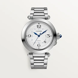 Cartier Pasha de Cartier watch, 41 mm, Steel