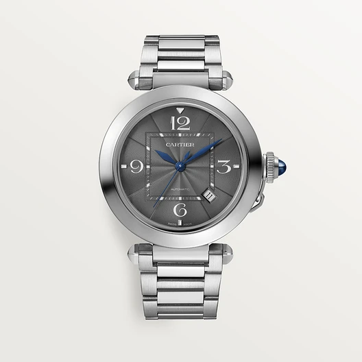 Cartier Pasha de Cartier watch, 41 mm, chronograph dark grey