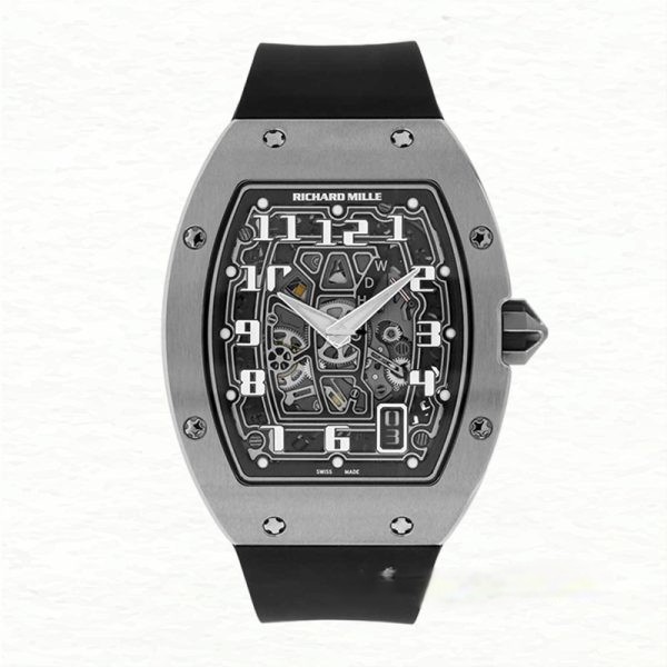 Richard Mille RM 67-01 Black Dial Men’s Rubber Band Automatic