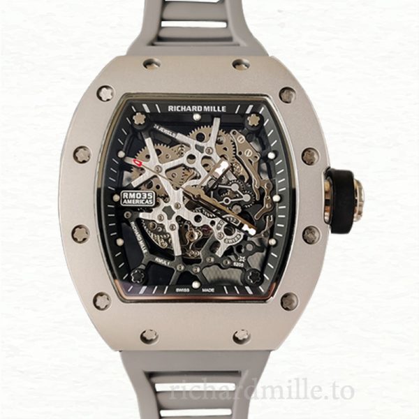 Richard Mille RM35 Men Mechanical Skeleton Dial